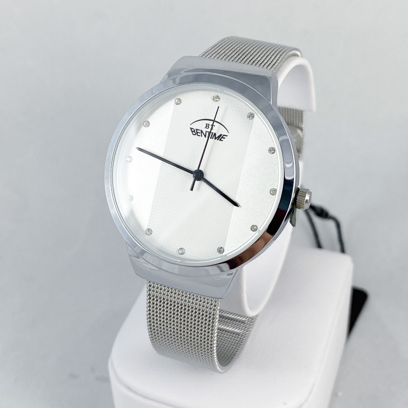 Dámské stříbrné hodinky Bentime